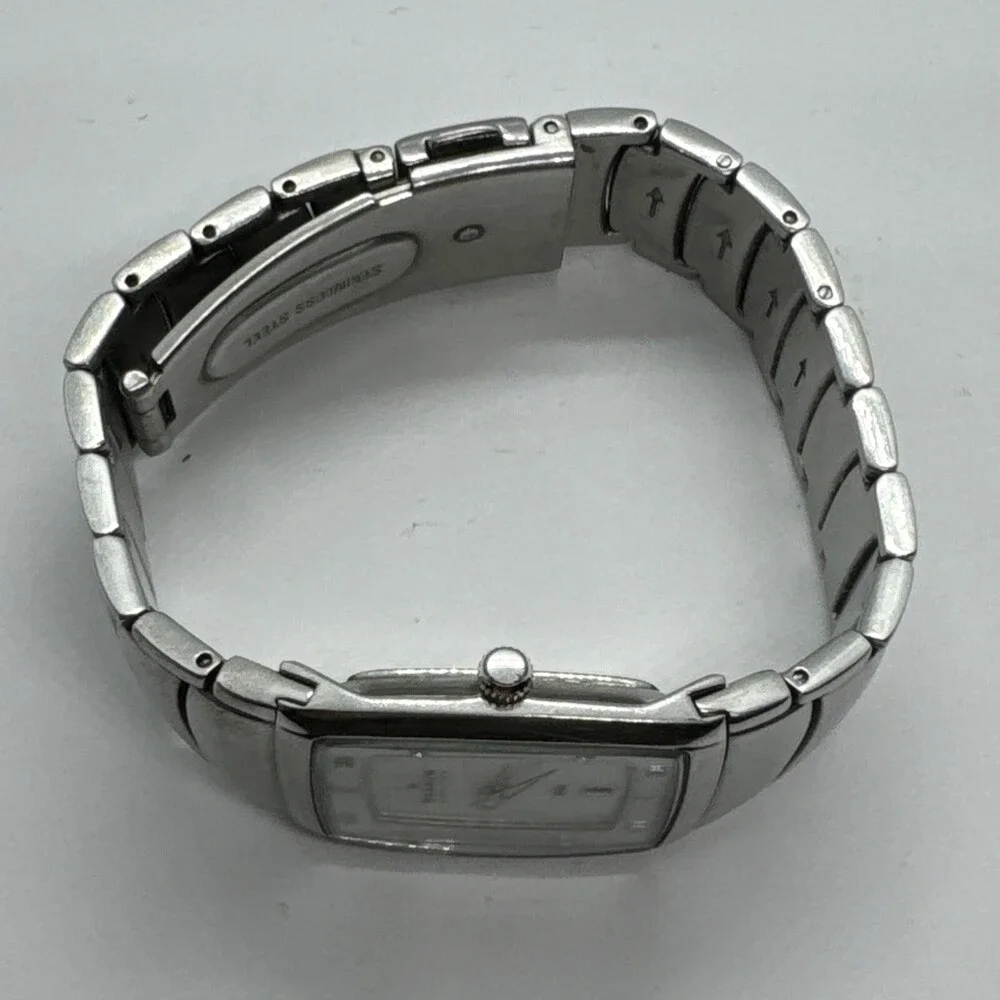 Skagen 380SSX Women's Silver Stainless Steel Analog Dial Quartz Watch AEA278